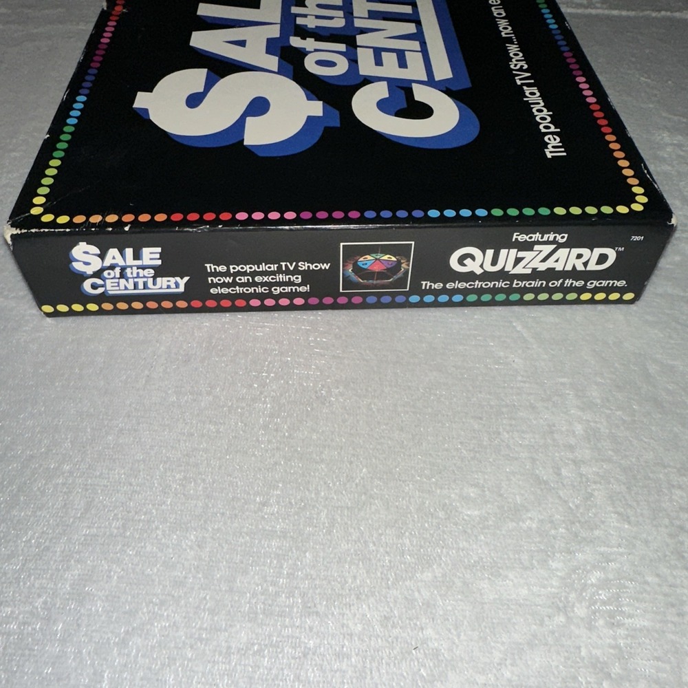 Vintage Sale Of‎ The Century Electronic Game 1986 Complete Unused Open Box - Picture 11 of 13